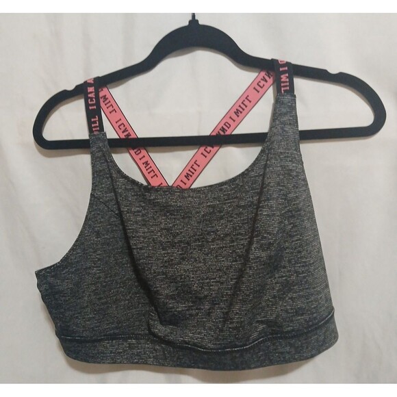 torrid Other - Torrid Plus Size Women's Space Dye "I Can and I Will" active sports Bra Size 2